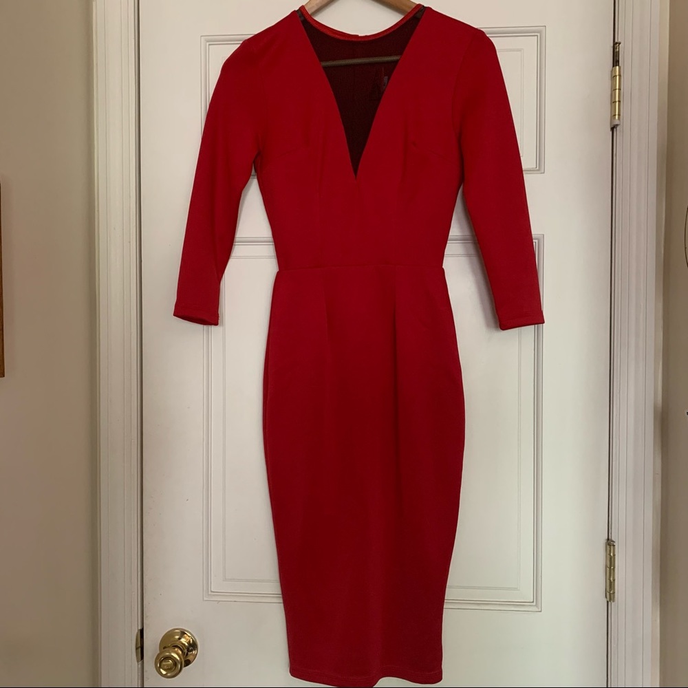 DEADLY DAMES Red and black Misfits Dress XS